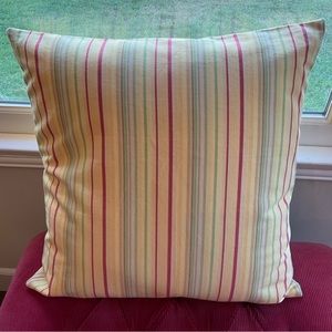 Custom Accent Pillow (2 Available)  22” X 22”